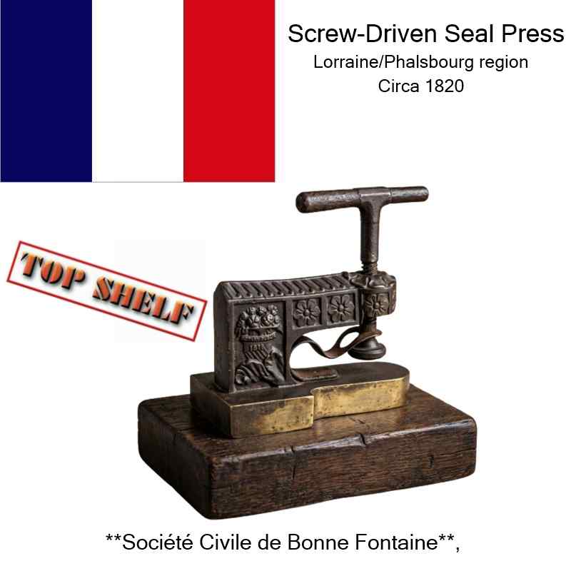 antique press
