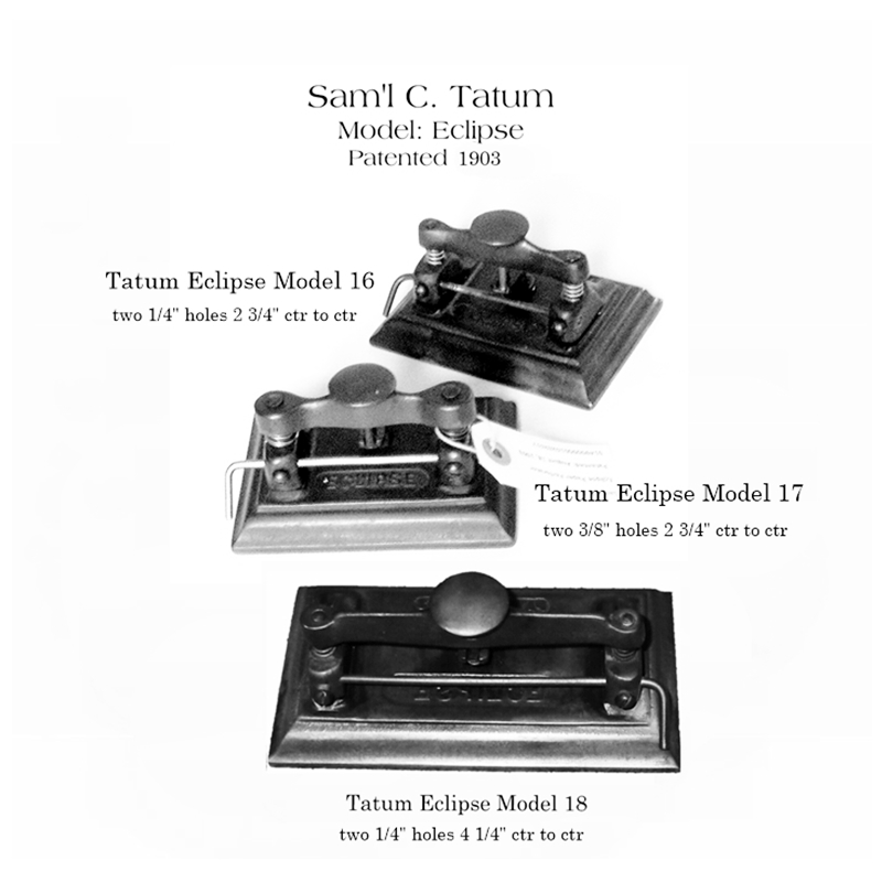 Tatum Hole Punch 1901